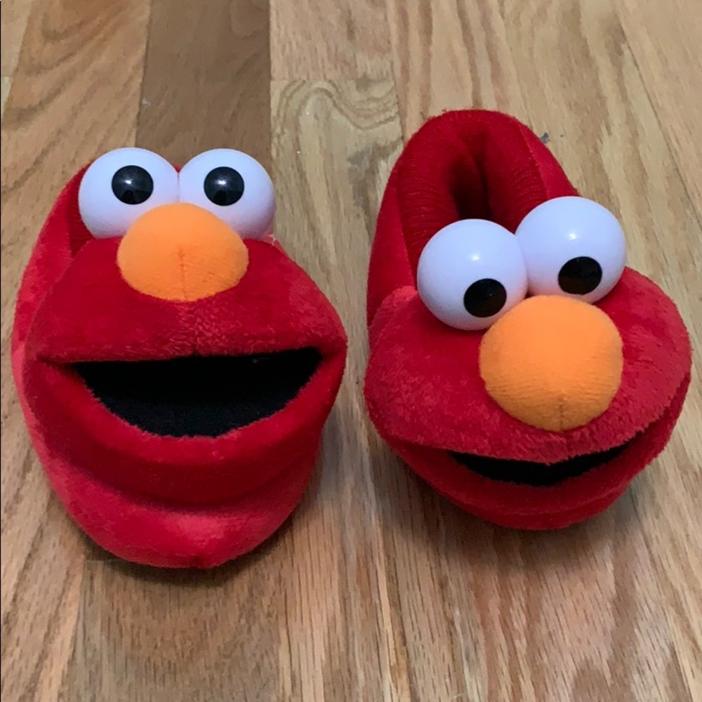 Elmo Slippers - Picture 1 of 3